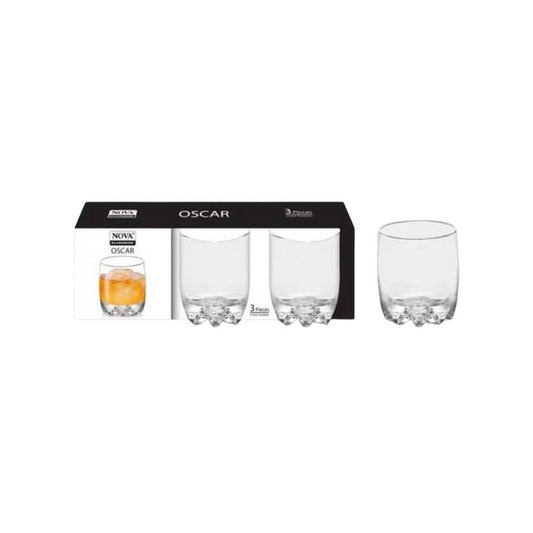 Nova Oscar Glasses (Pack of 3)