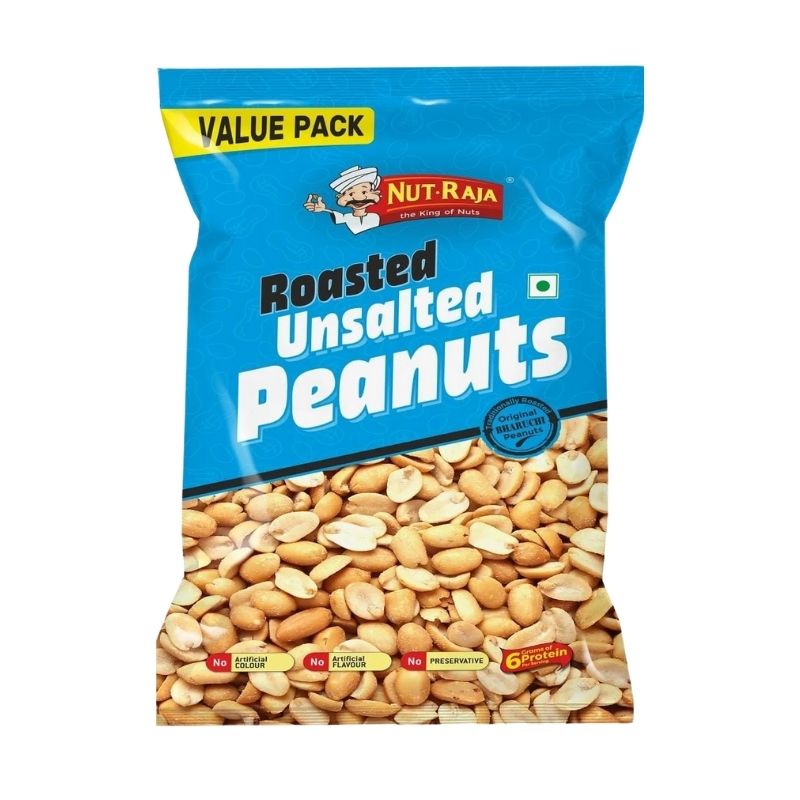 Nut Raja Roasted Unsalted Peanuts
